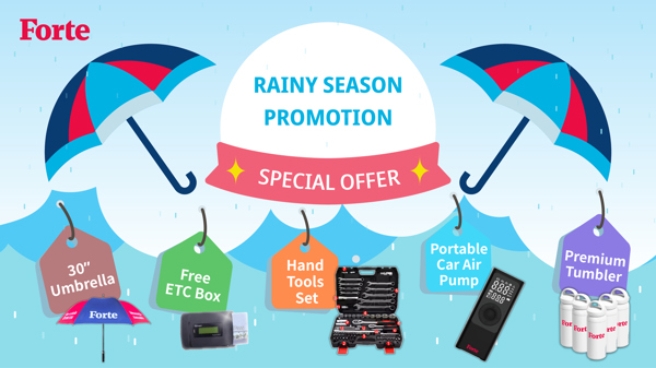 Rainy Season Promotion